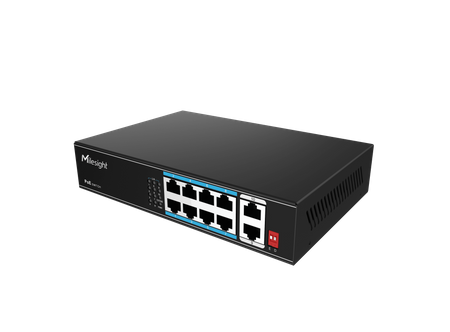 Switch PoE 8-portowy | Milesight MS-S0208-EL